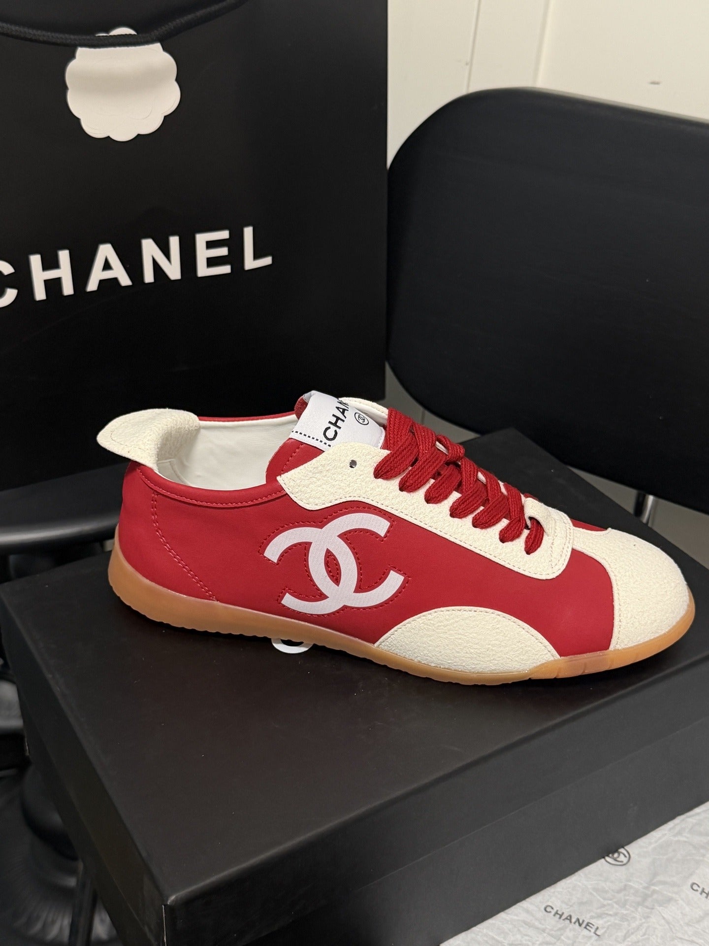 Chanel Leather Sneakers