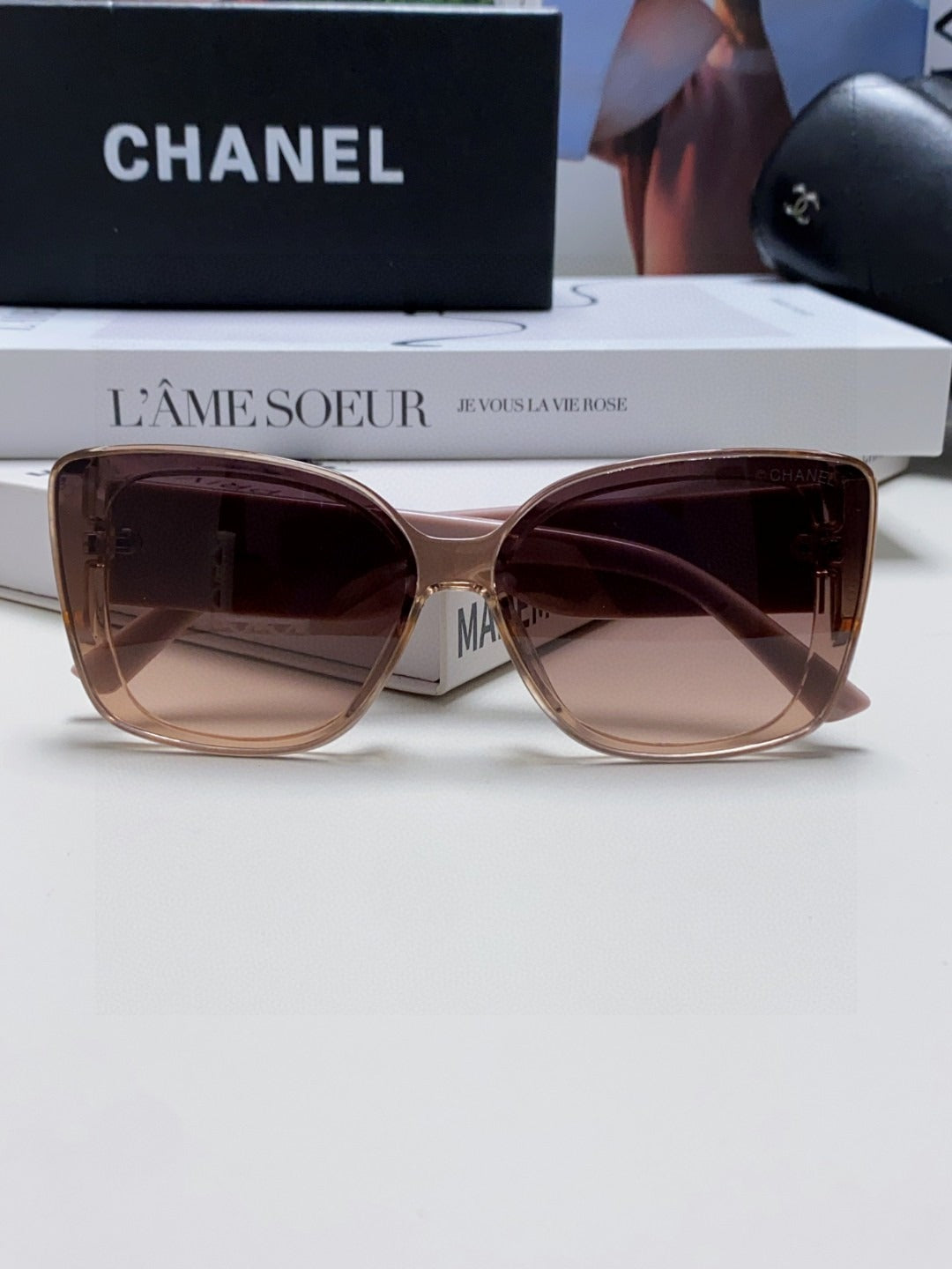 Chanel Logo Sunglasses