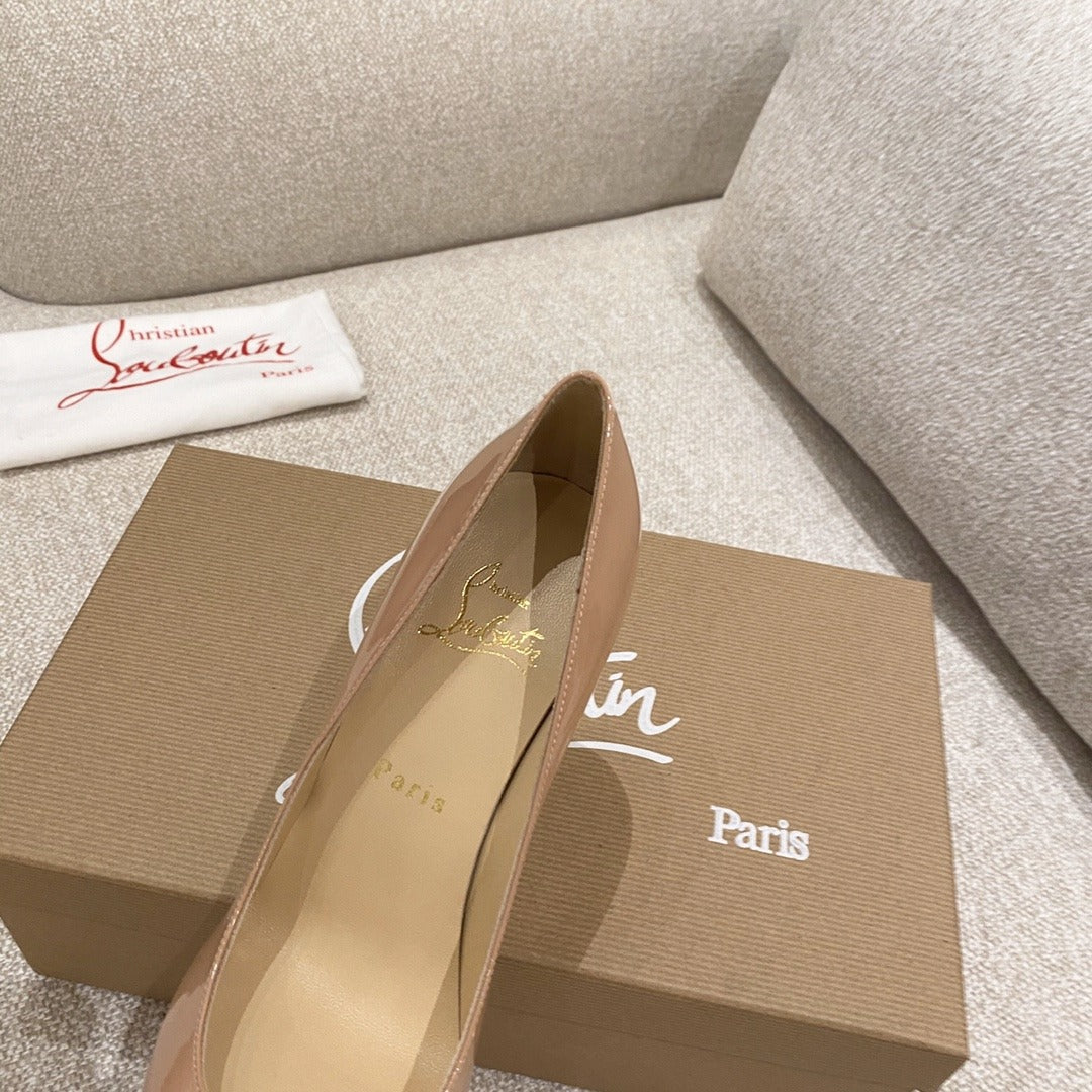 Christian Louboutin Lambskin Leather Heels