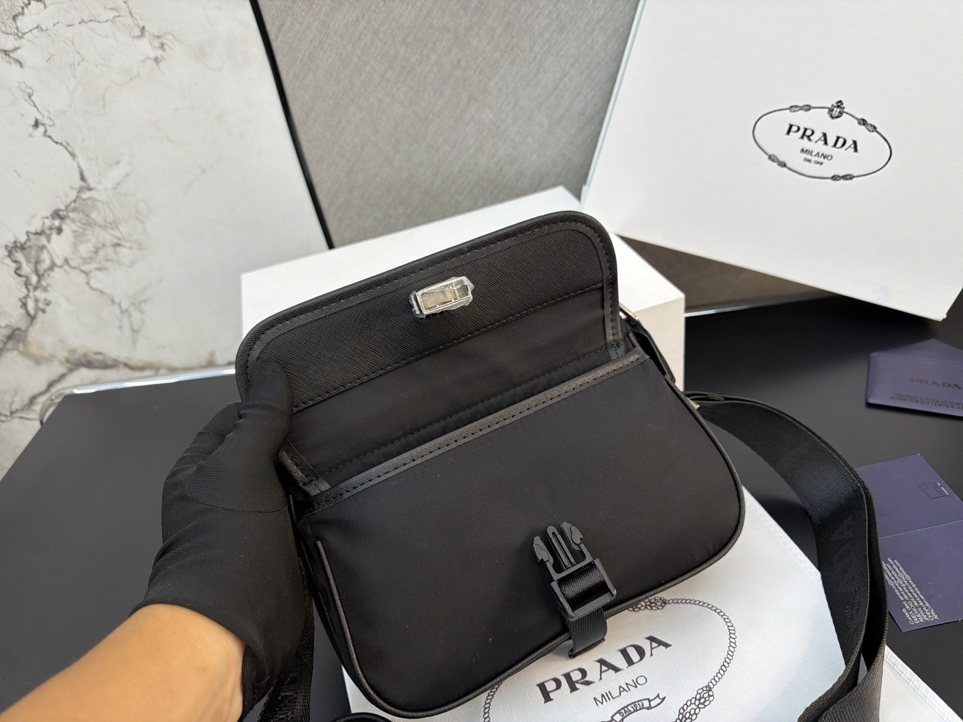 Prada Nylon Shoulder Bag