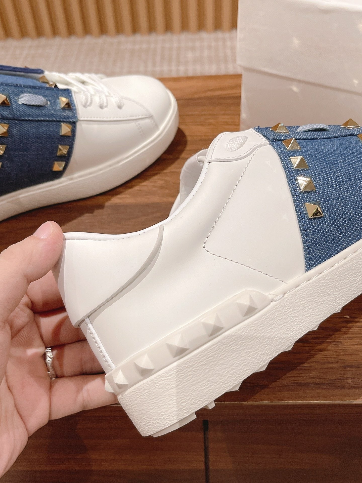 Valentino Denim Sneakers