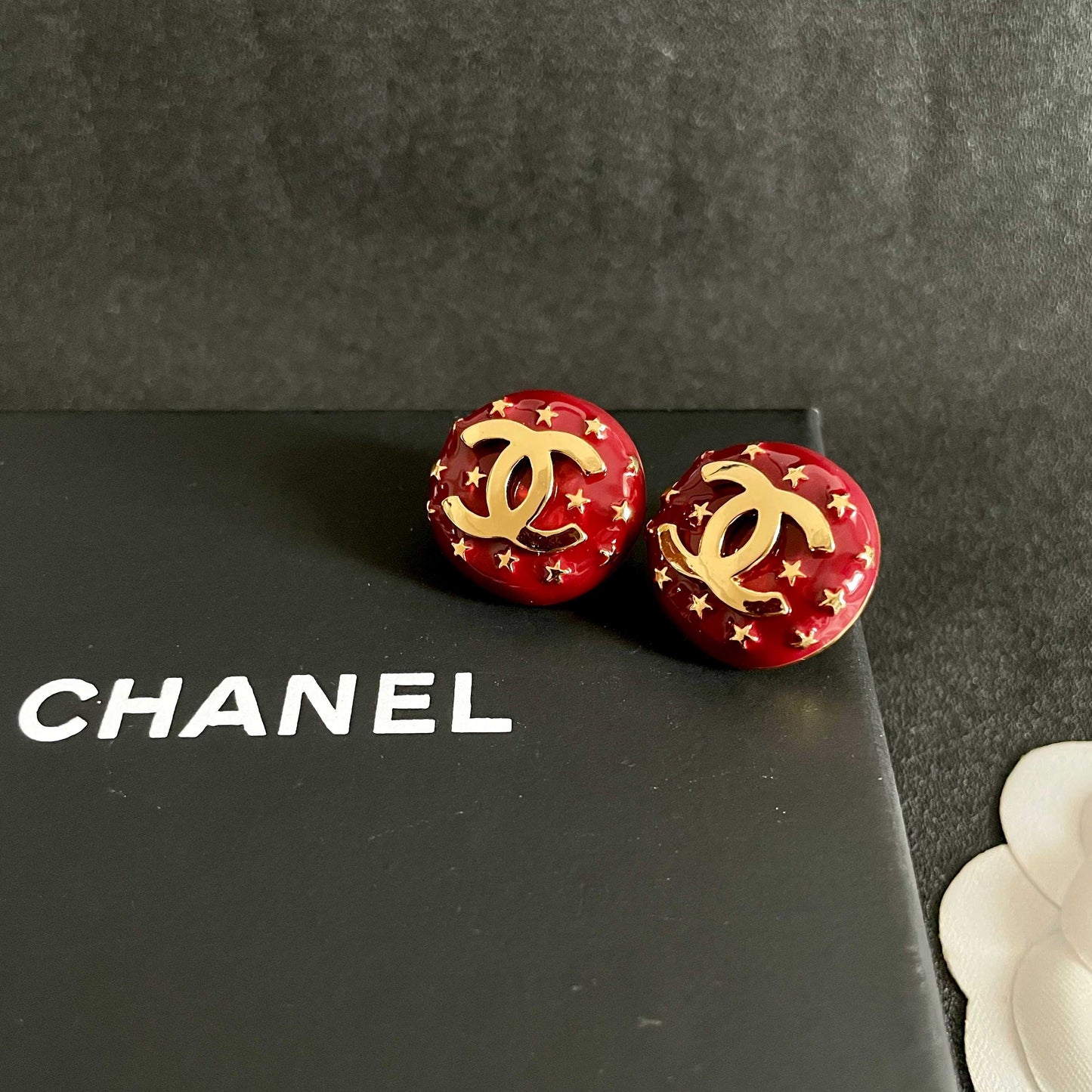 Chanel Star Earrings