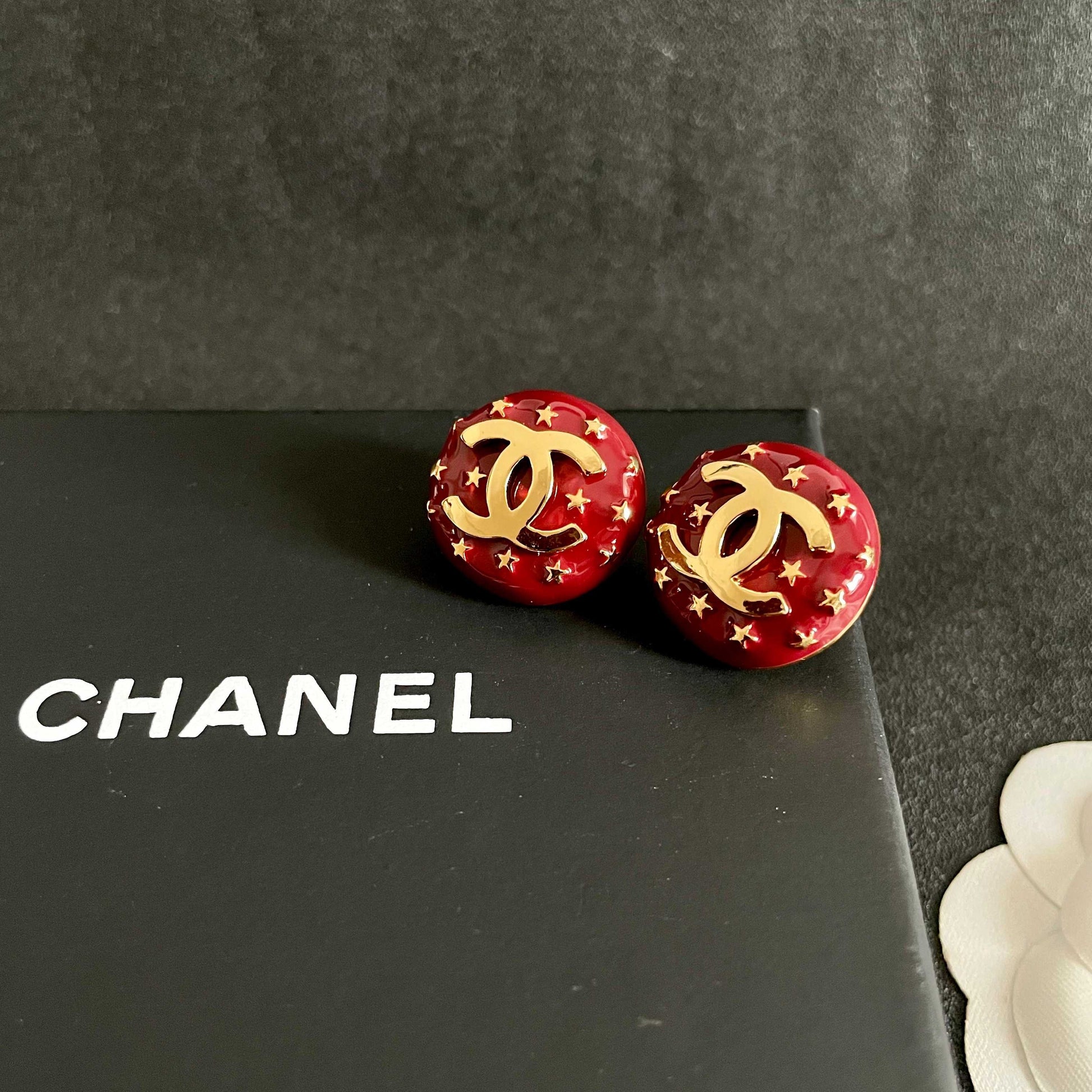 Chanel Star Earrings