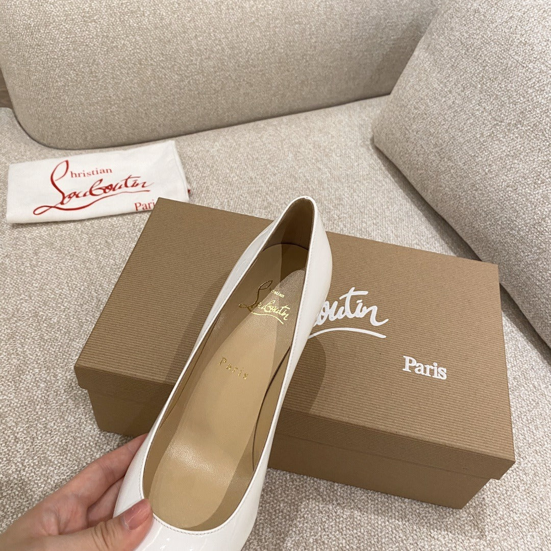 Christian Louboutin Lambskin Leather Heels