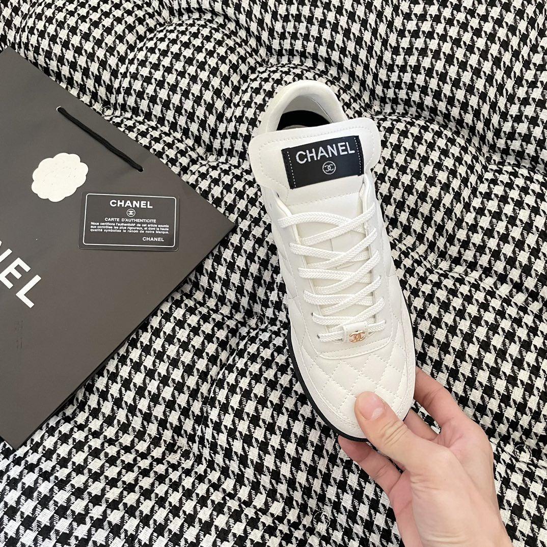 Chanel Lambskin Leather Shoes