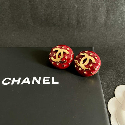 Chanel Star Earrings