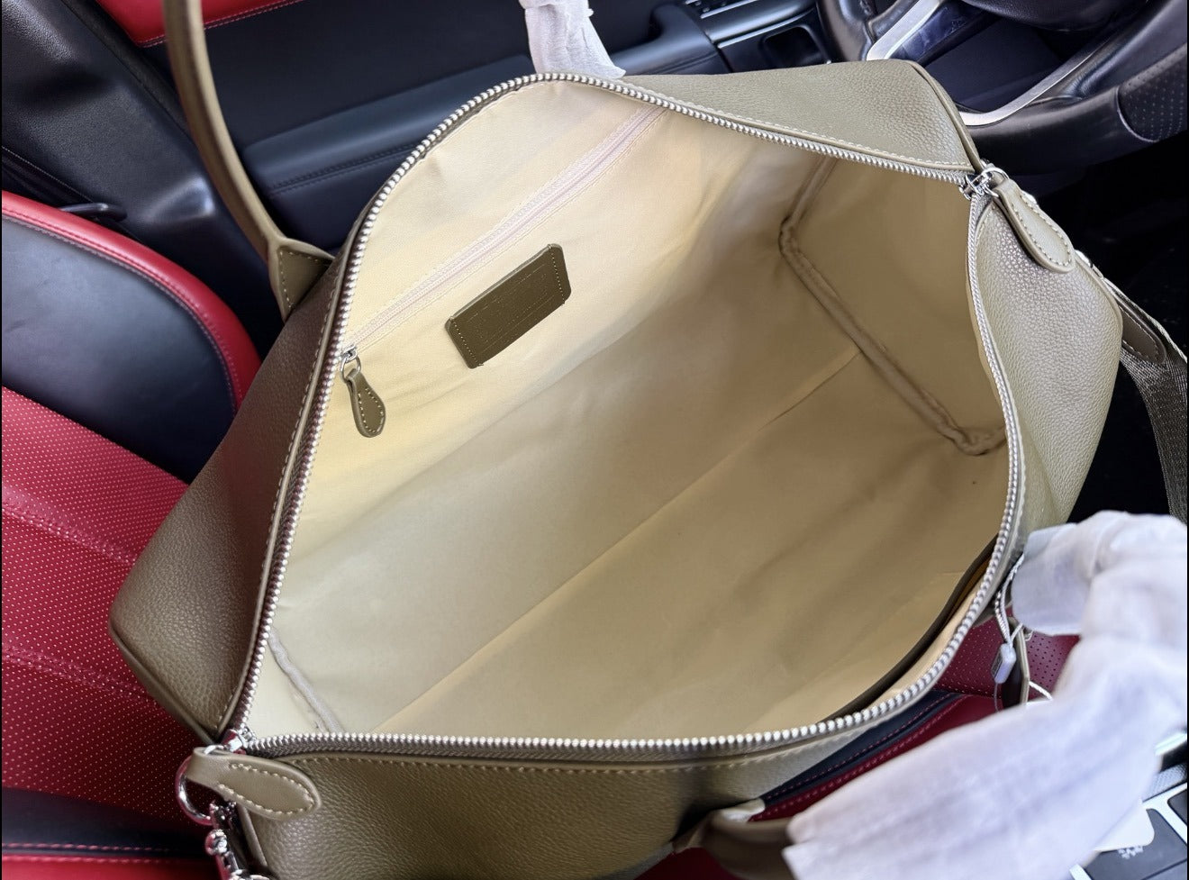 Coach Logo Travel Bag