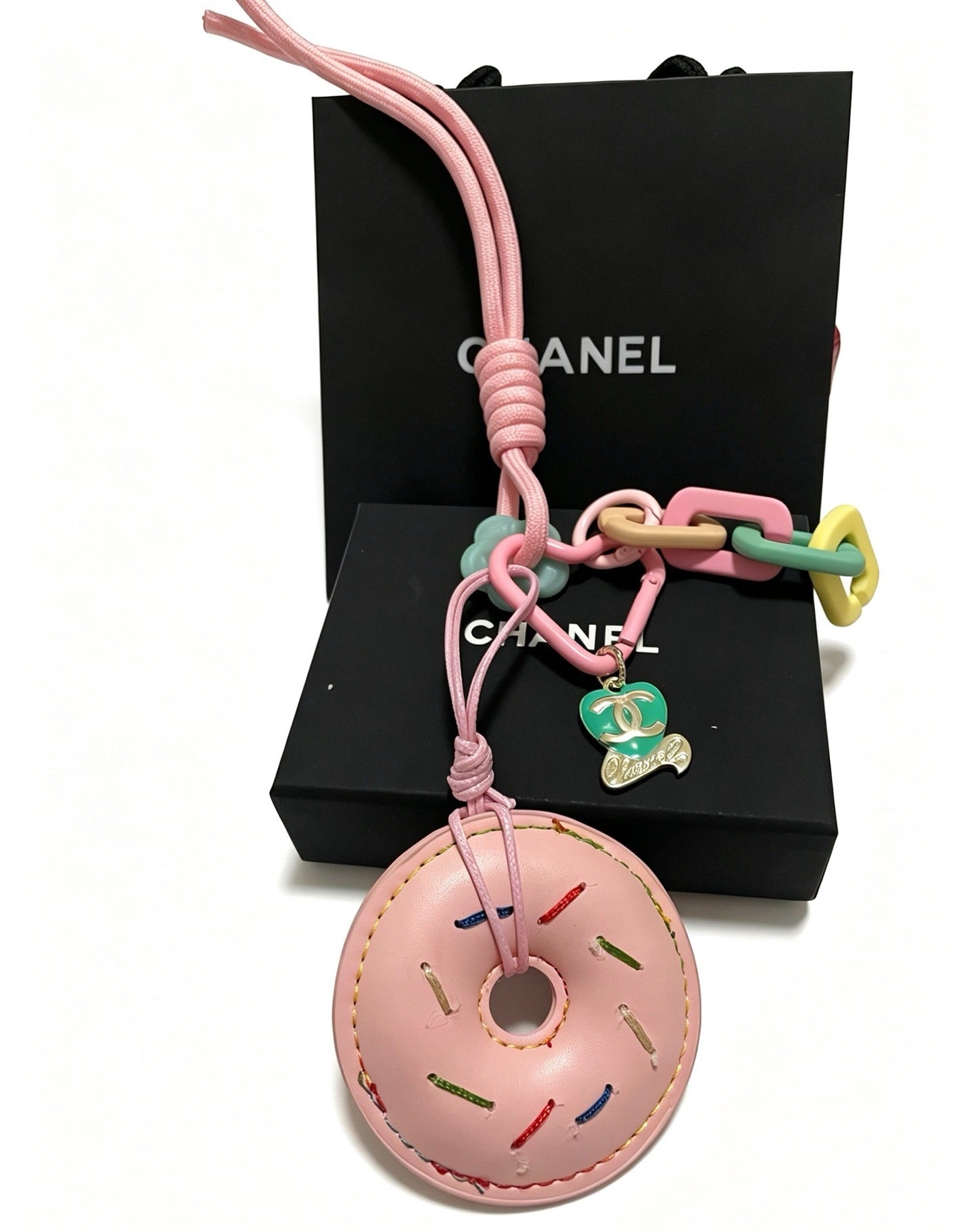 Chanel Vintage-Finish Keychain
