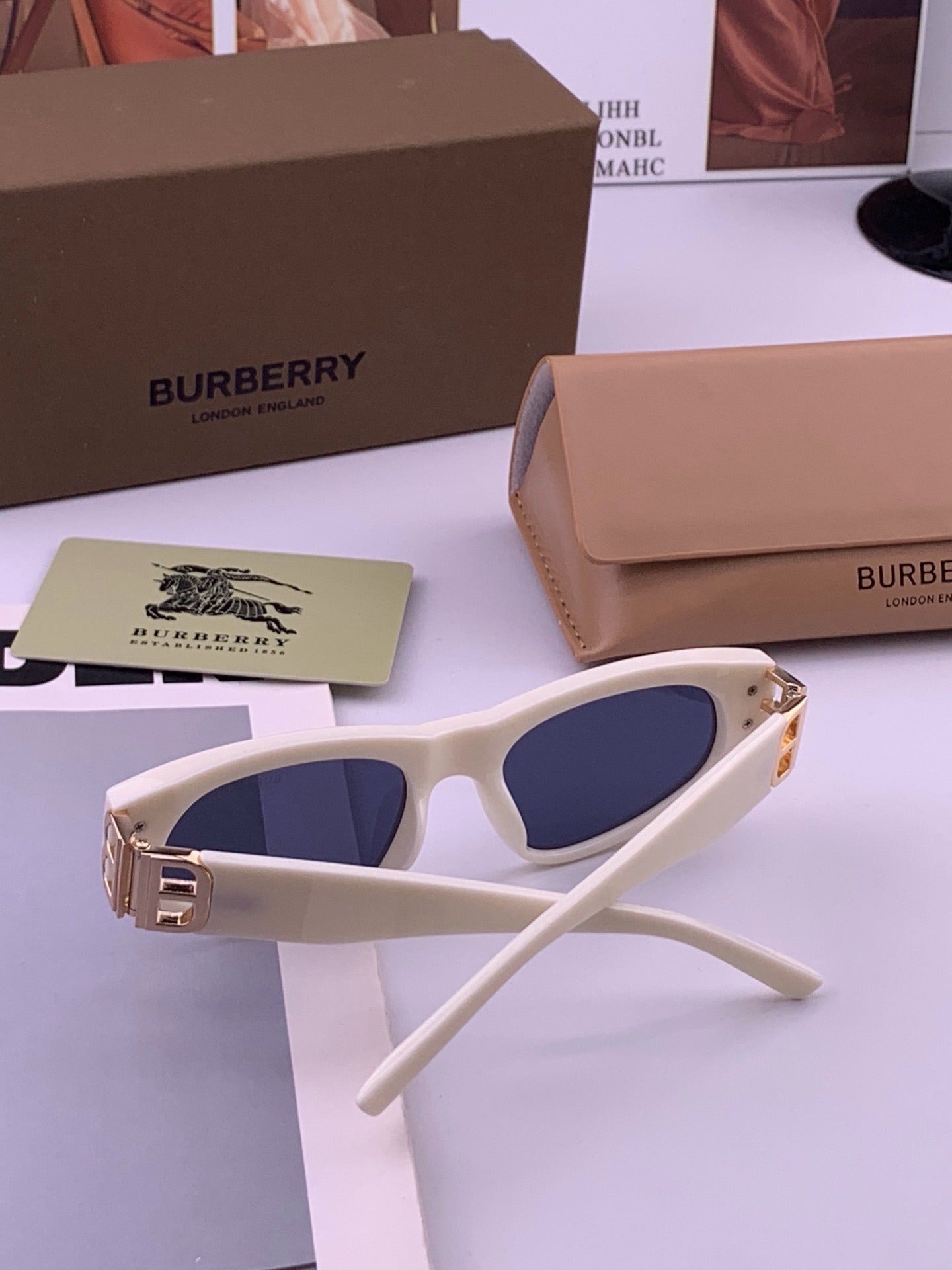 Burberry Logo Sunglasses