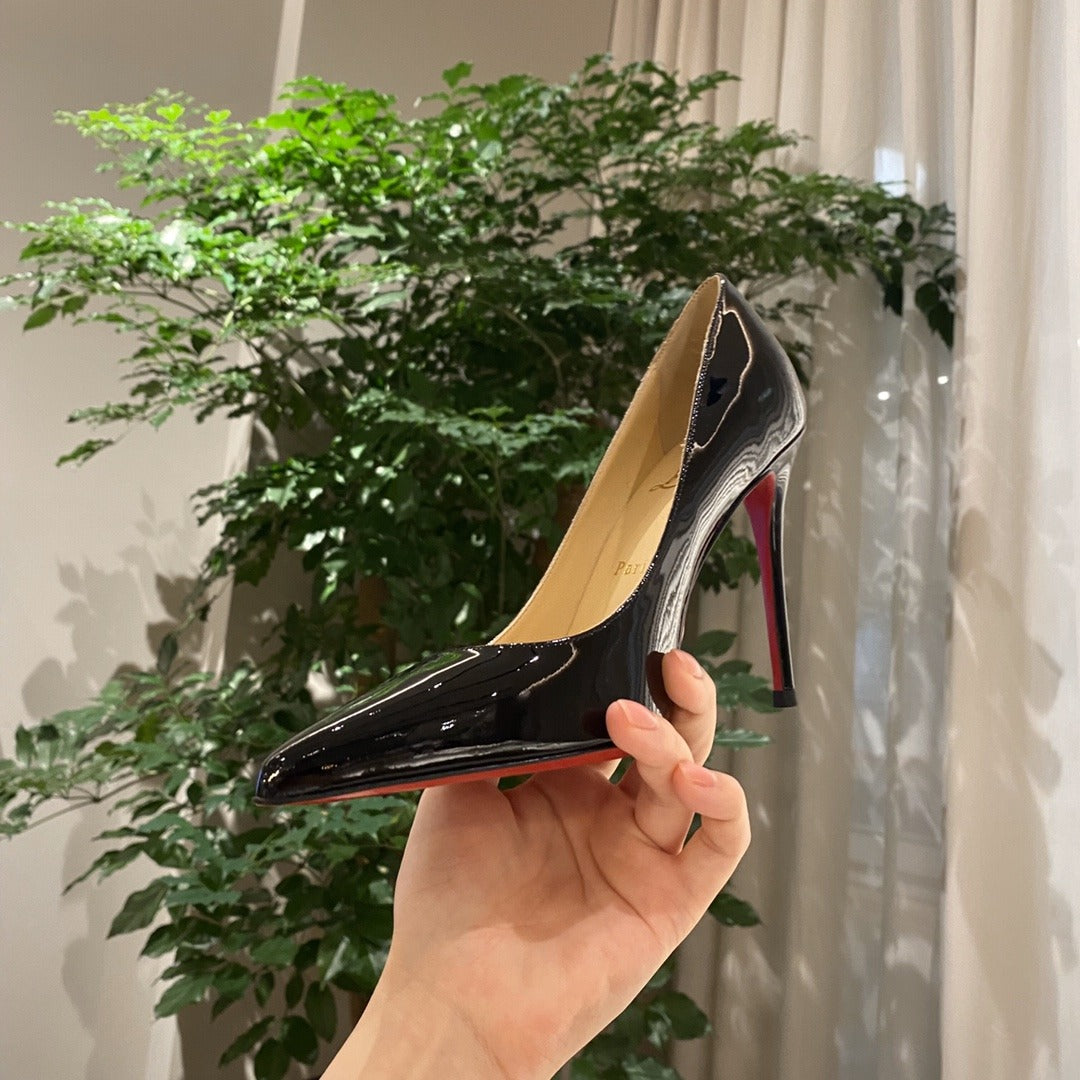 Christian Louboutin Lambskin Leather Heels