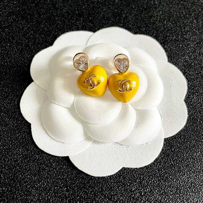 Chanel Logo Earrings