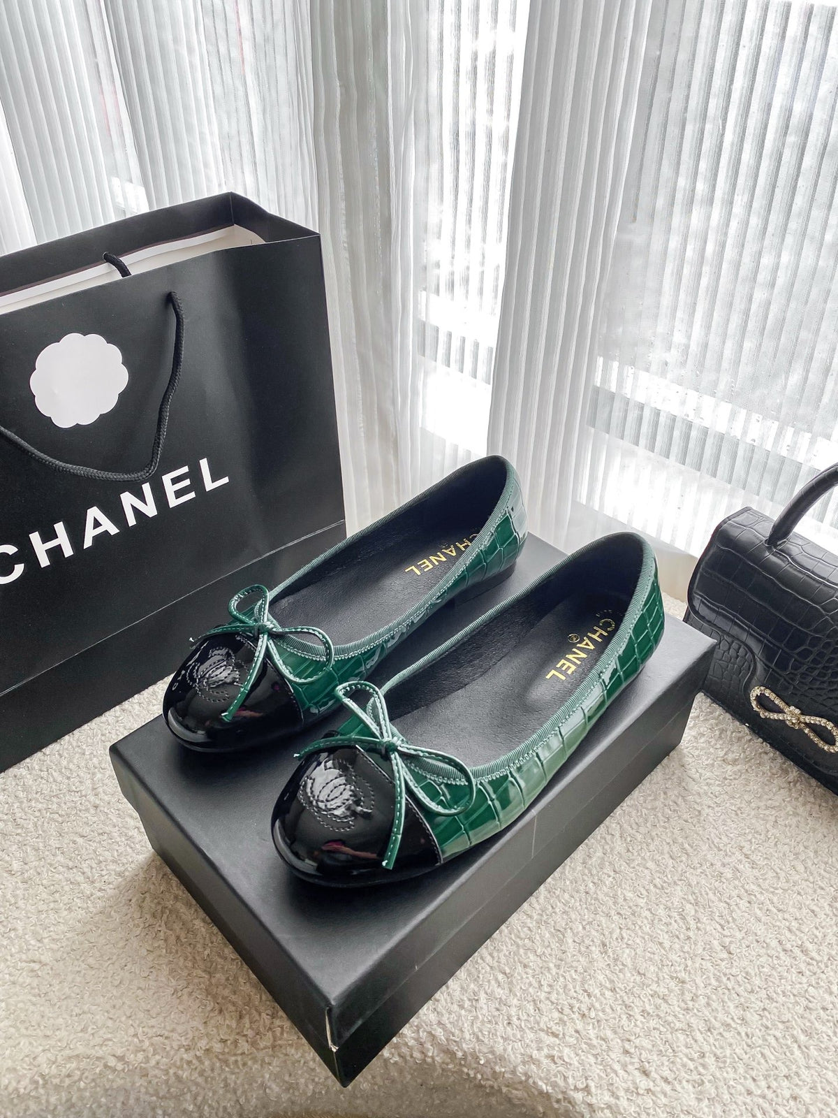 Chanel Bow Shoes