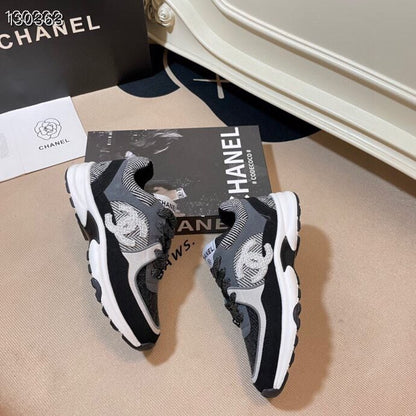 Chanel Leather Logo Shoes