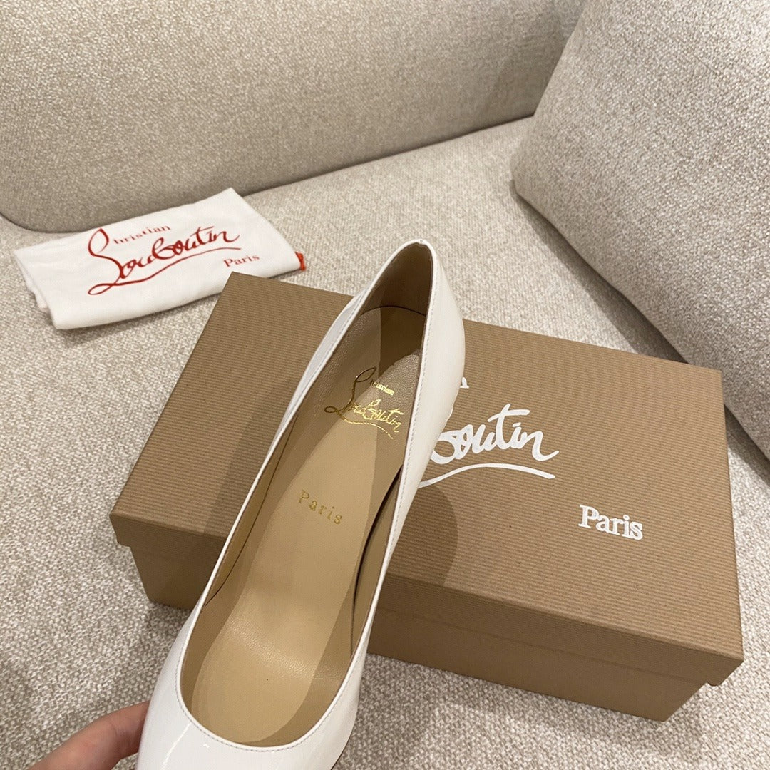 Christian Louboutin Lambskin Leather Heels