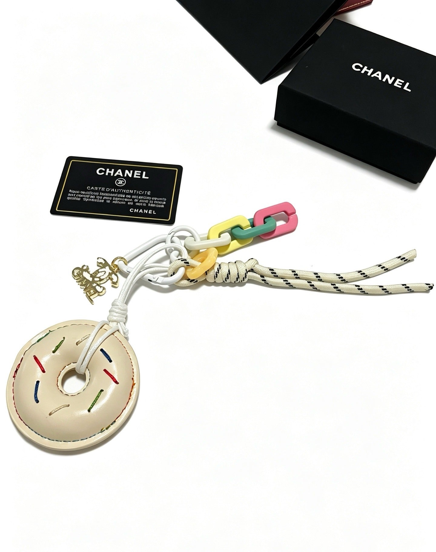 Chanel Vintage-Finish Keychain