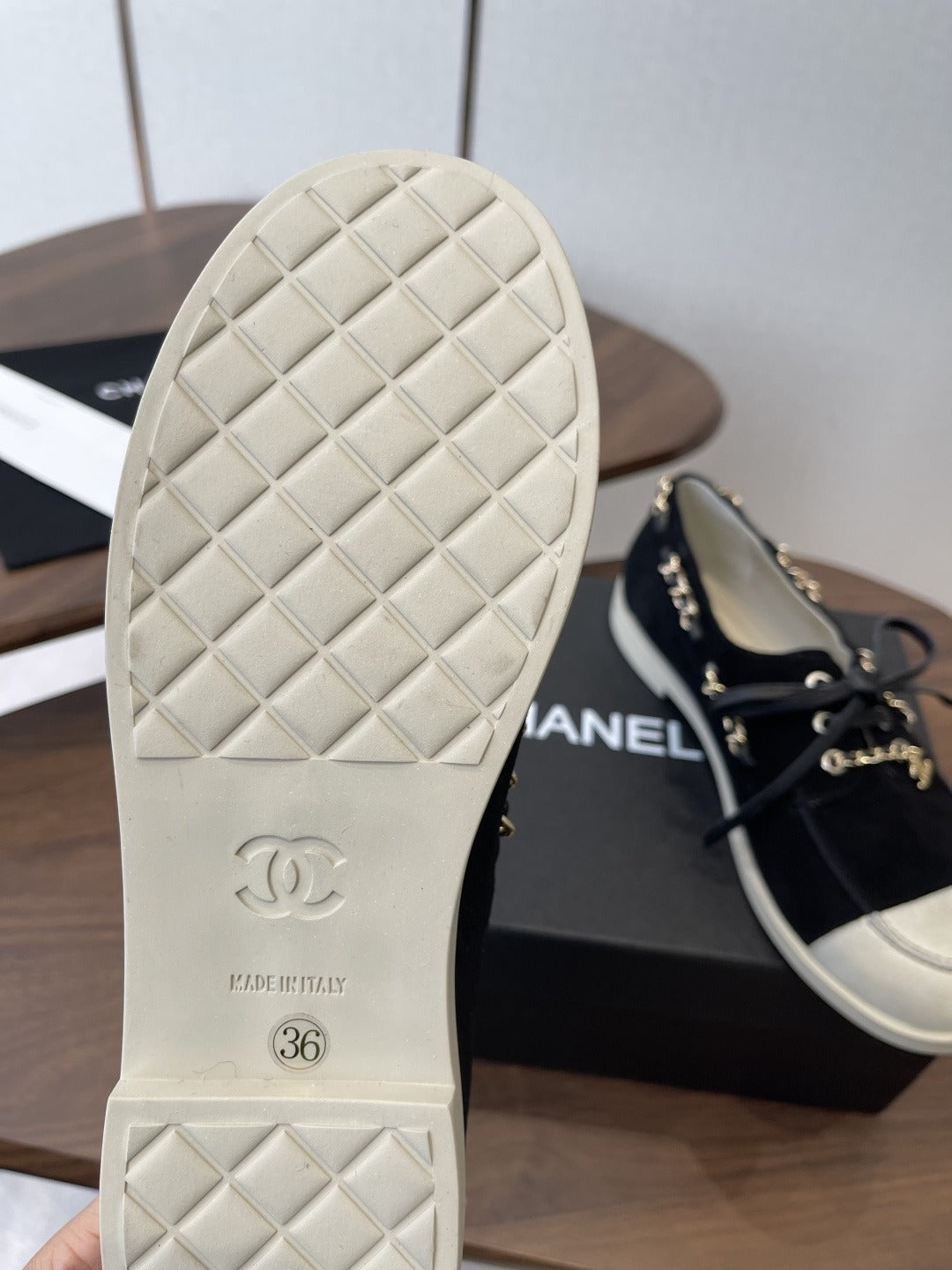 Chanel Chain Shoes