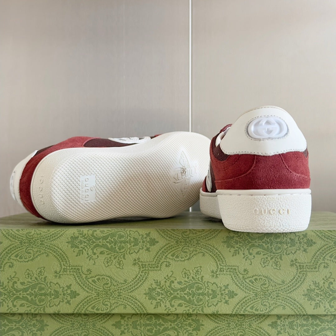 Gucci Leather Logo Sneakers