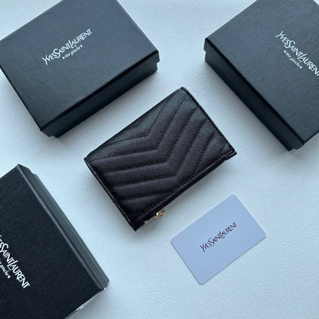 Saint Laurent Leather Wallet
