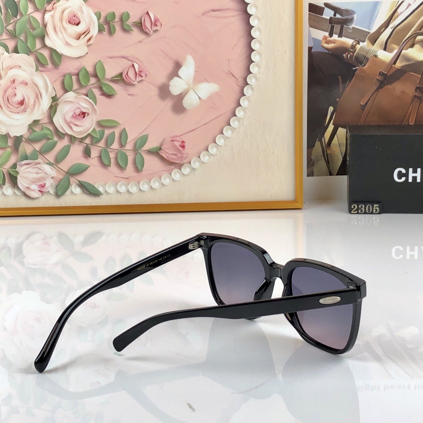 Chanel Vintage-Finish Sunglasses