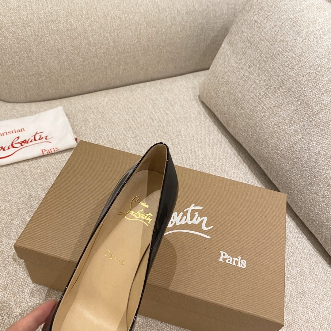 Christian Louboutin Lambskin Leather Heels