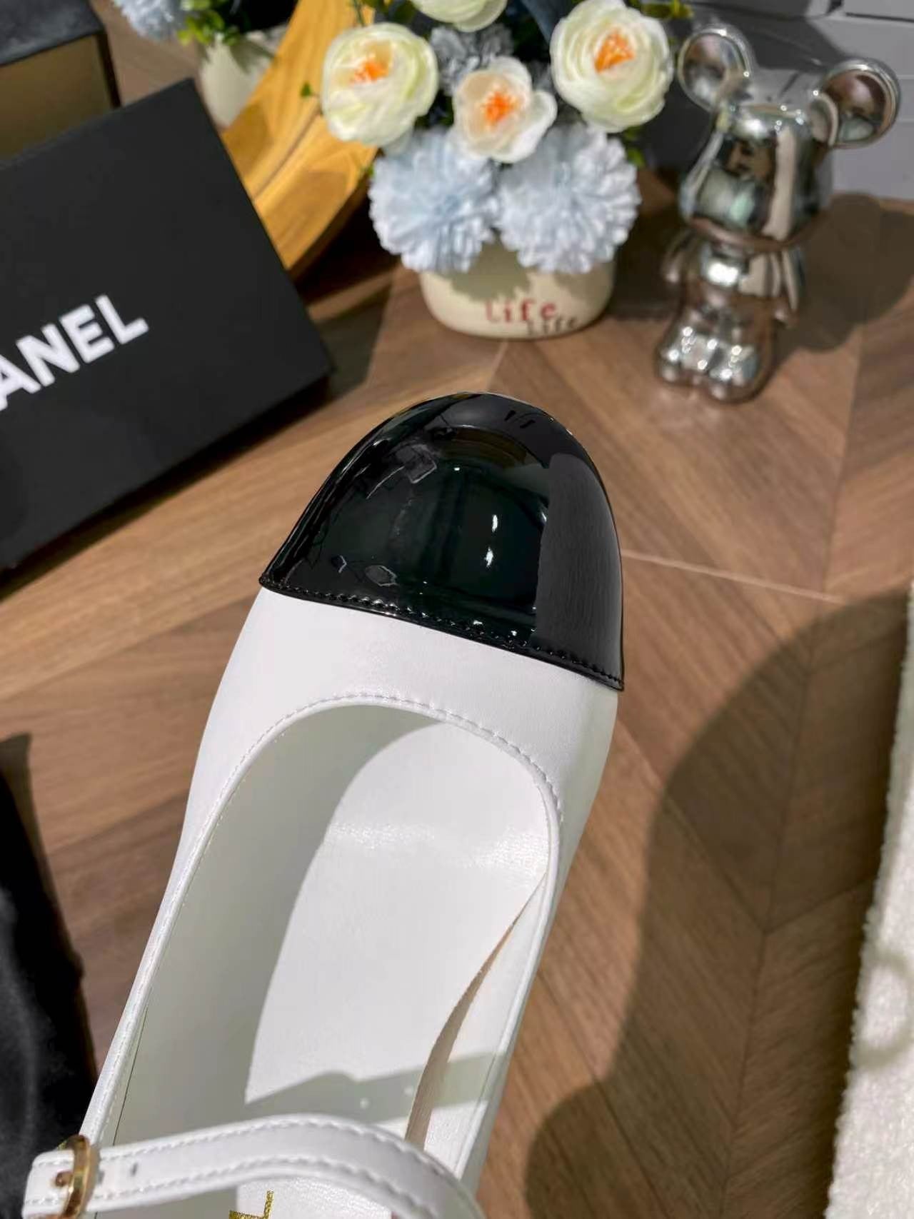 Chanel Pearl Shoes