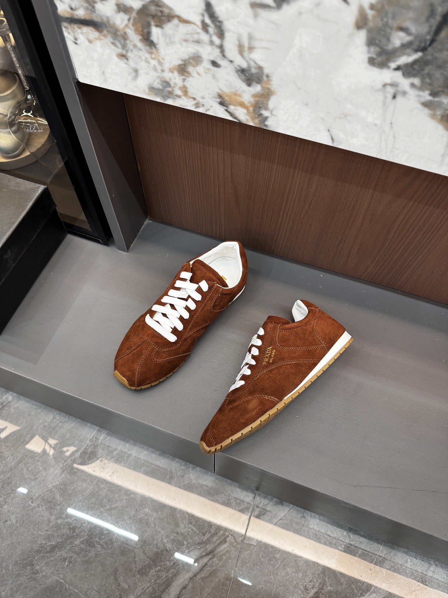 Prada Lambskin Leather Shoes
