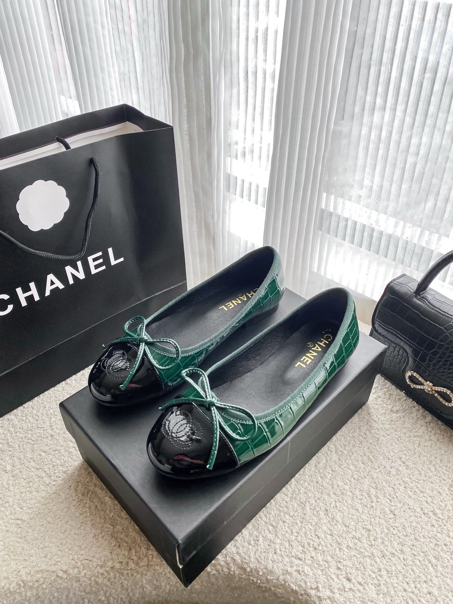 Chanel Bow Shoes