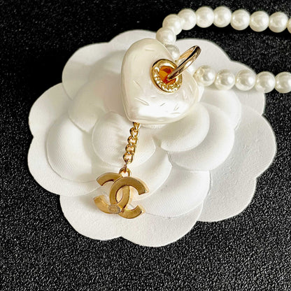 Chanel Logo Necklace