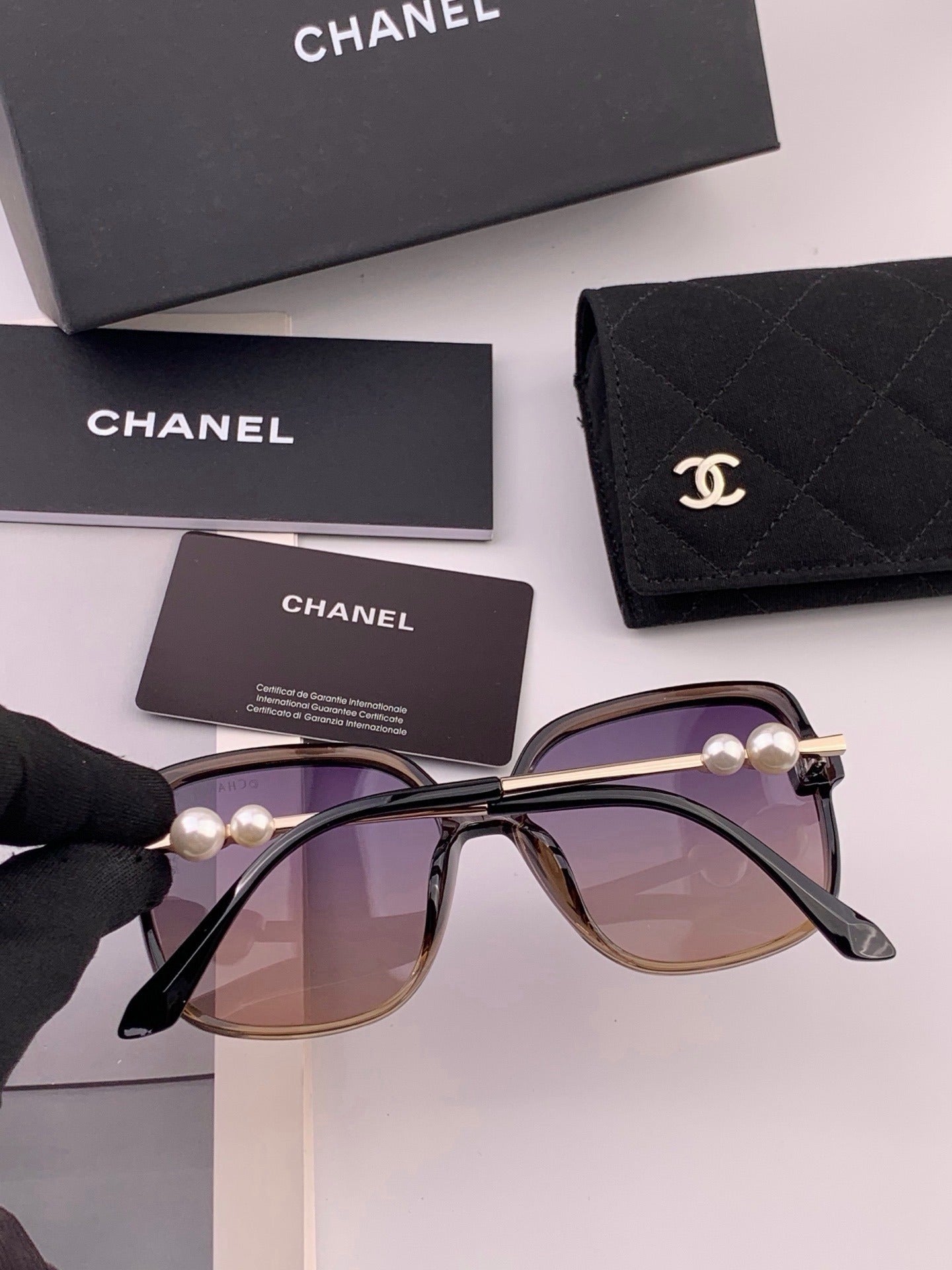 Chanel Pearl Sunglasses