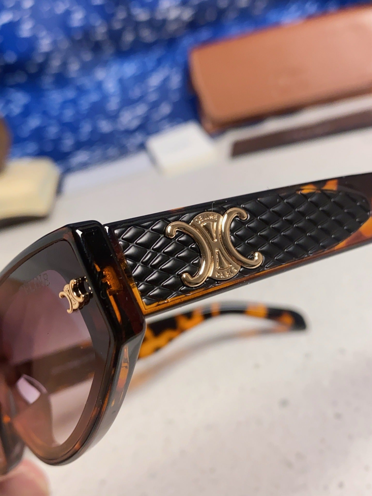 Celine Vintage-Finish Sunglasses