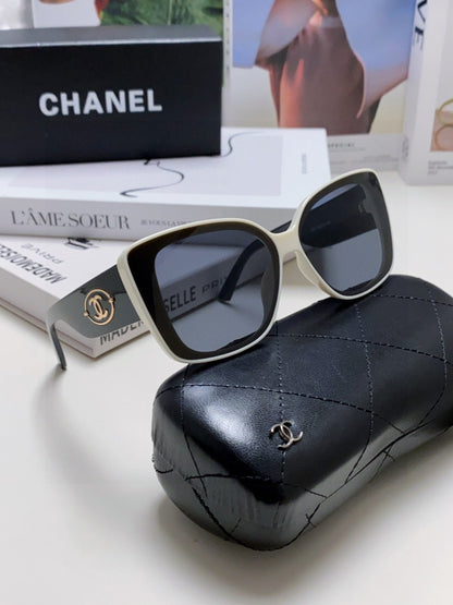 Chanel Logo Sunglasses