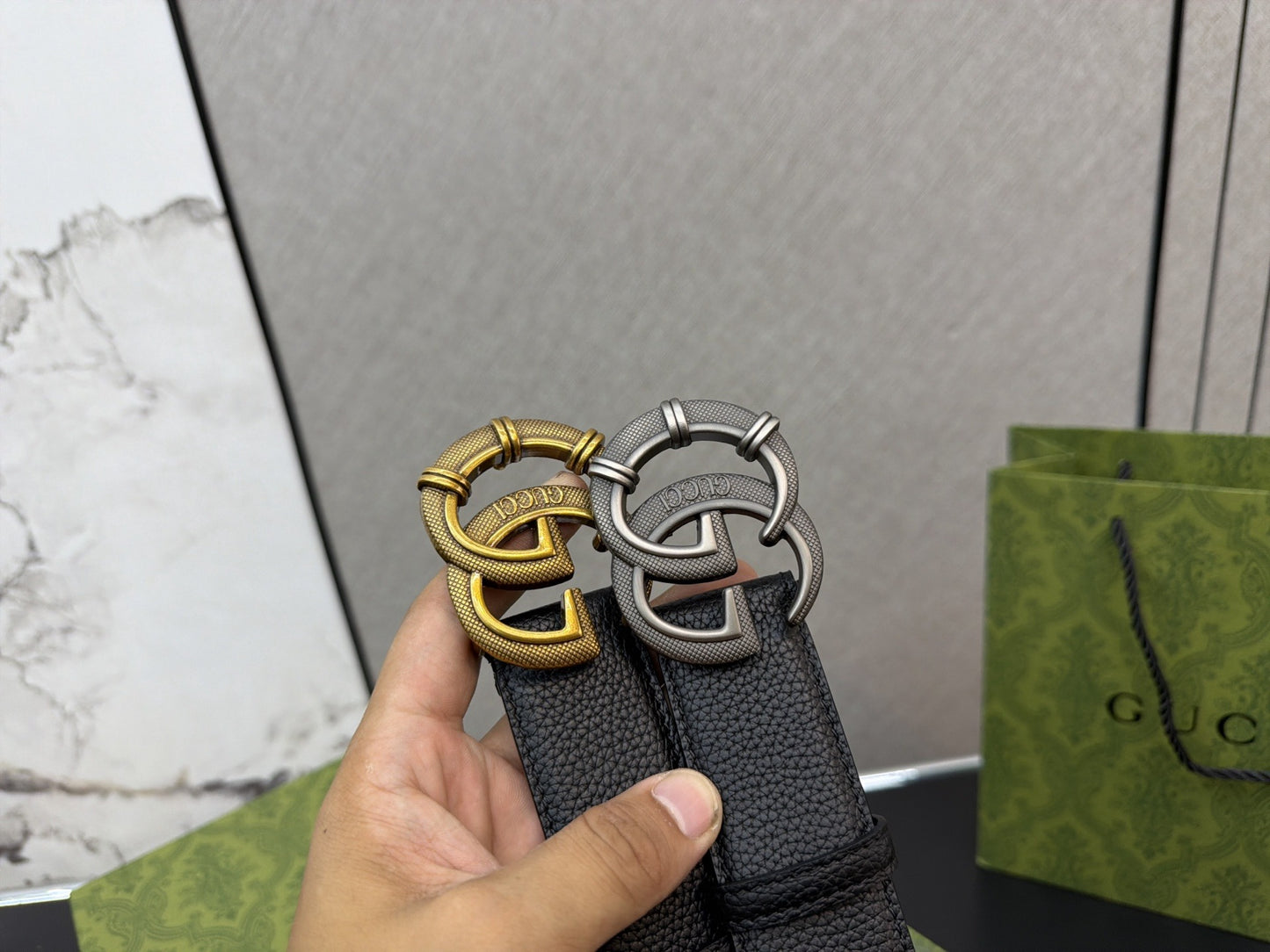Gucci Leather Belt