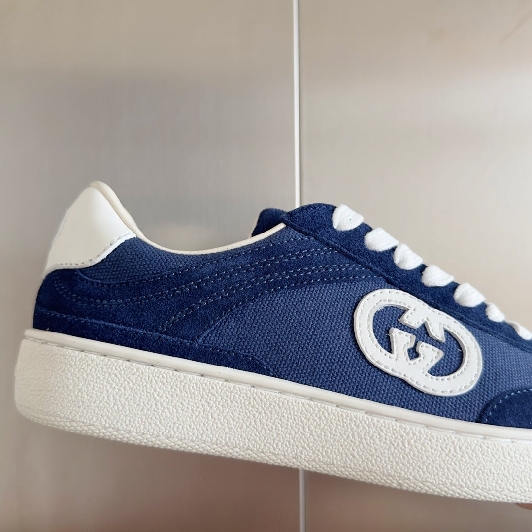 Gucci Leather Logo Sneakers