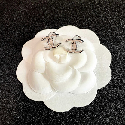 Chanel Logo Earrings