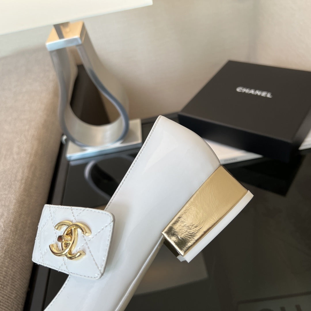 Chanel Lambskin Leather Shoes