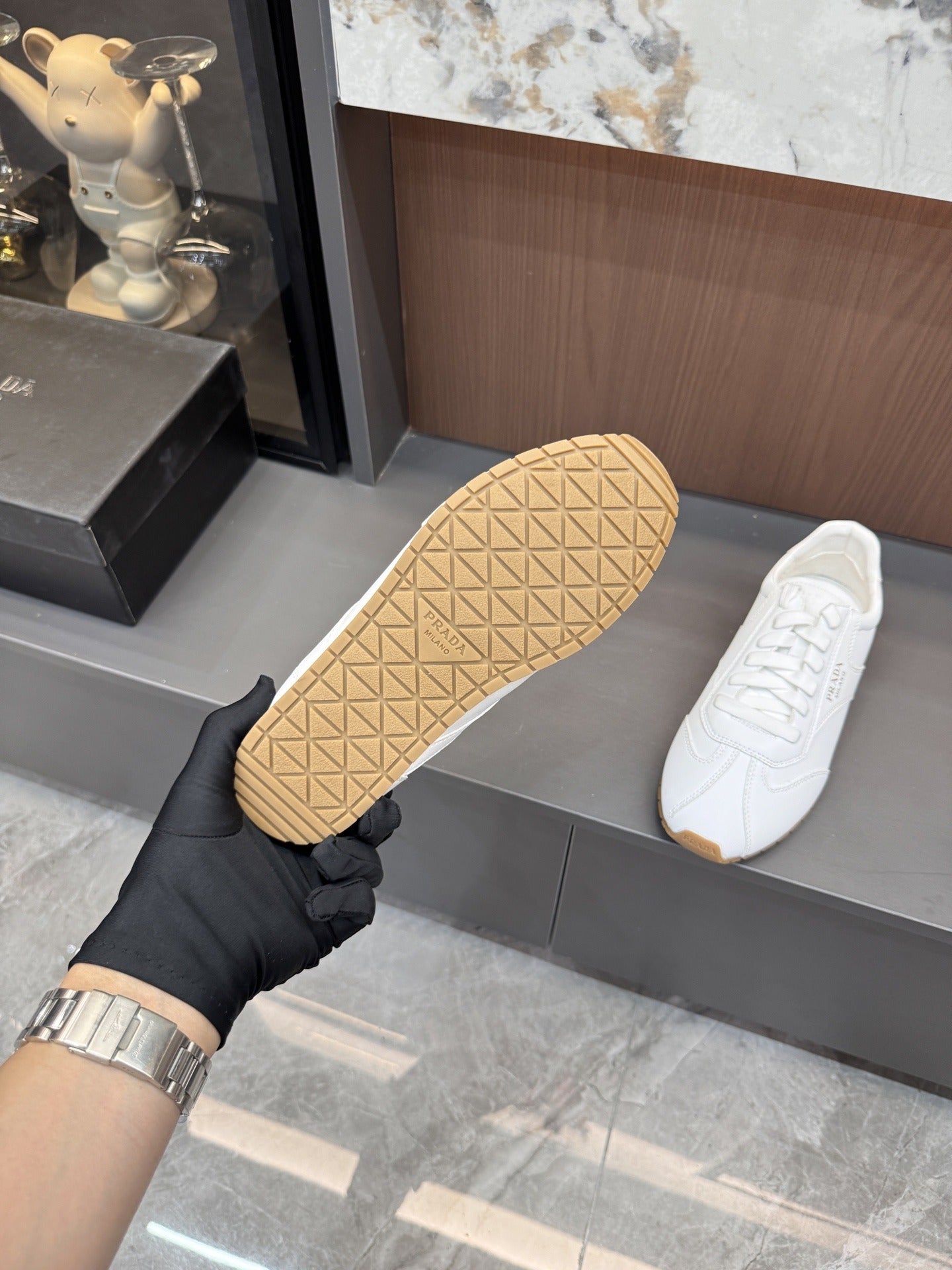 Prada Lambskin Leather Shoes