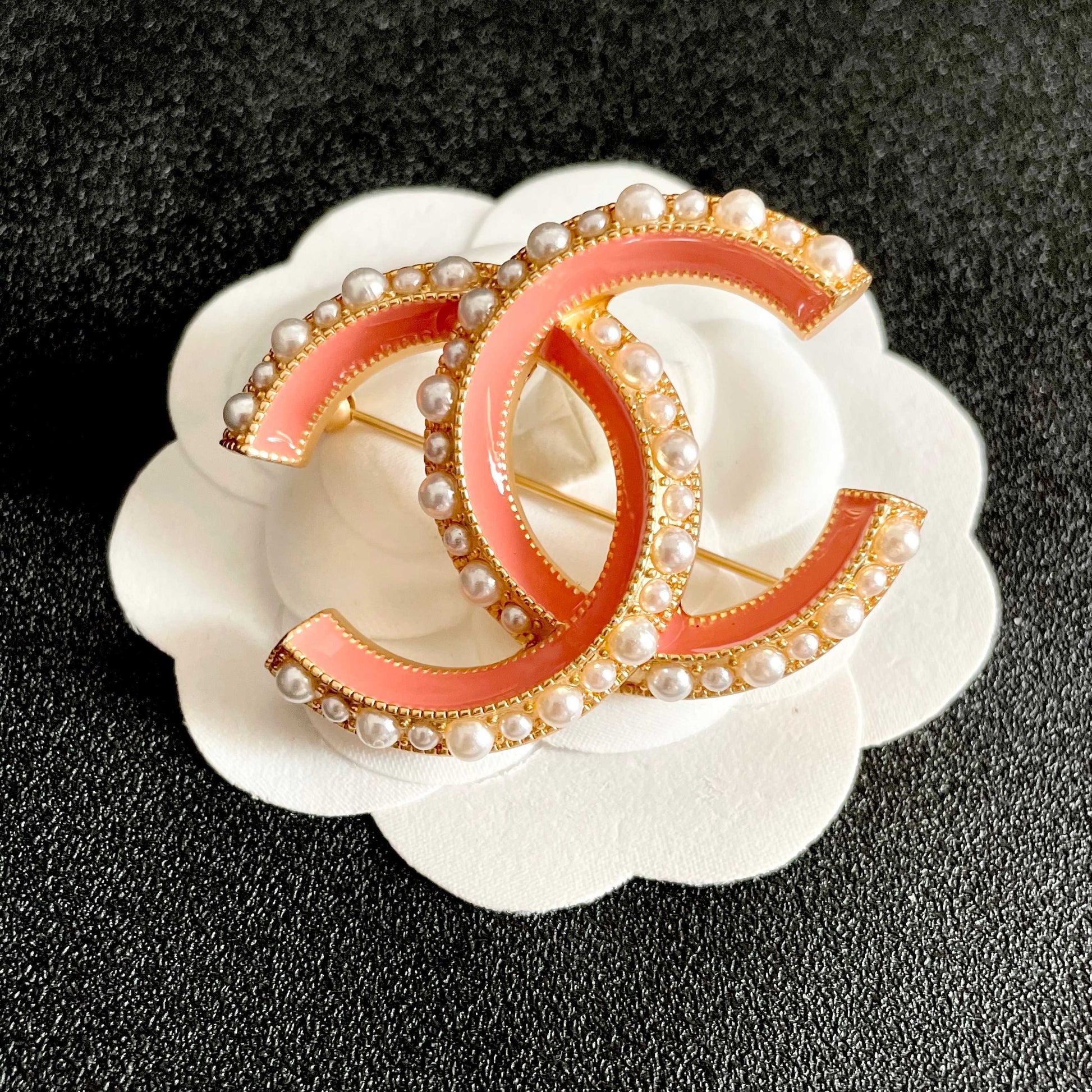 Chanel Pearl Brooch