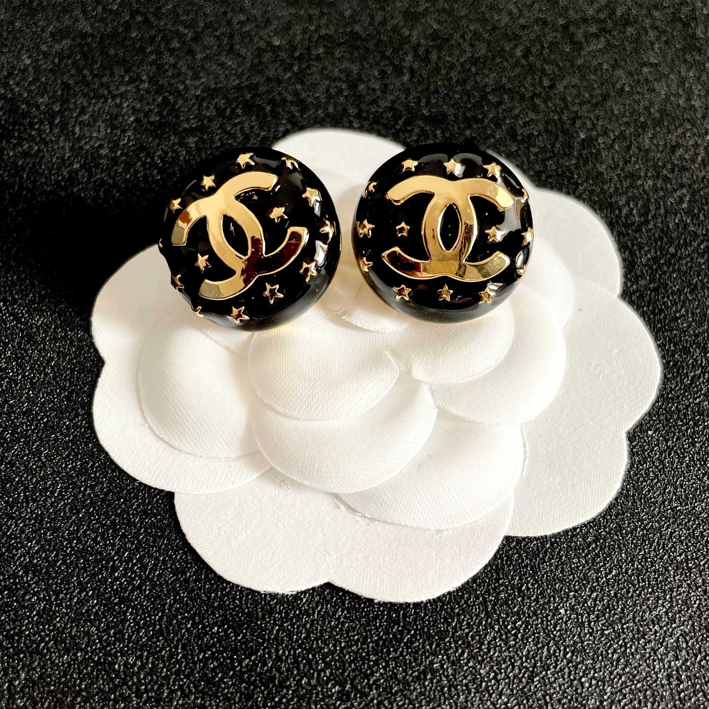 Chanel Star Earrings