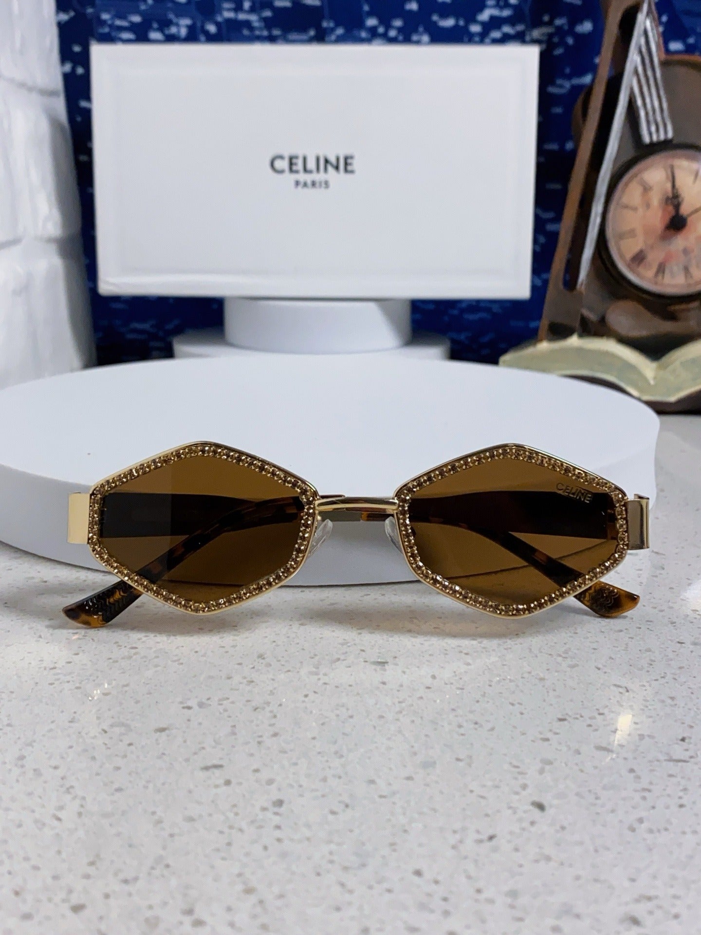 Celine Vintage-Finish Sunglasses