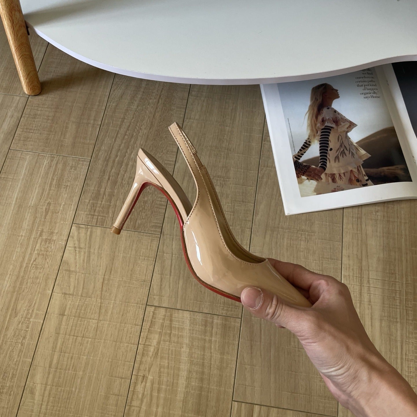 Christian Louboutin Lambskin Leather Heels