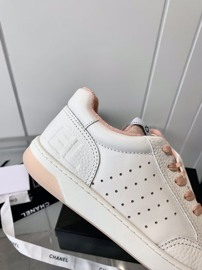 Chanel Logo Sneakers