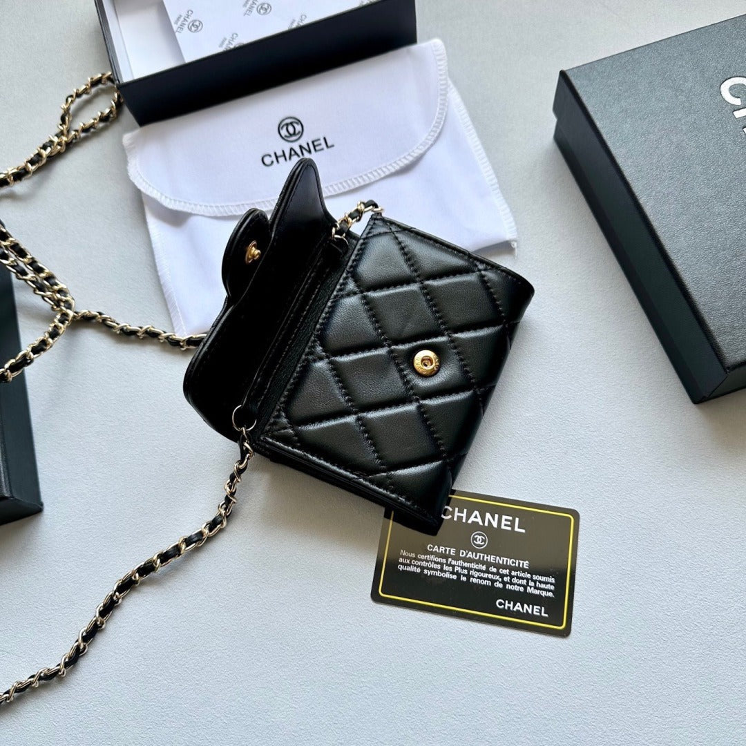Chanel Lambskin Leather Backpack