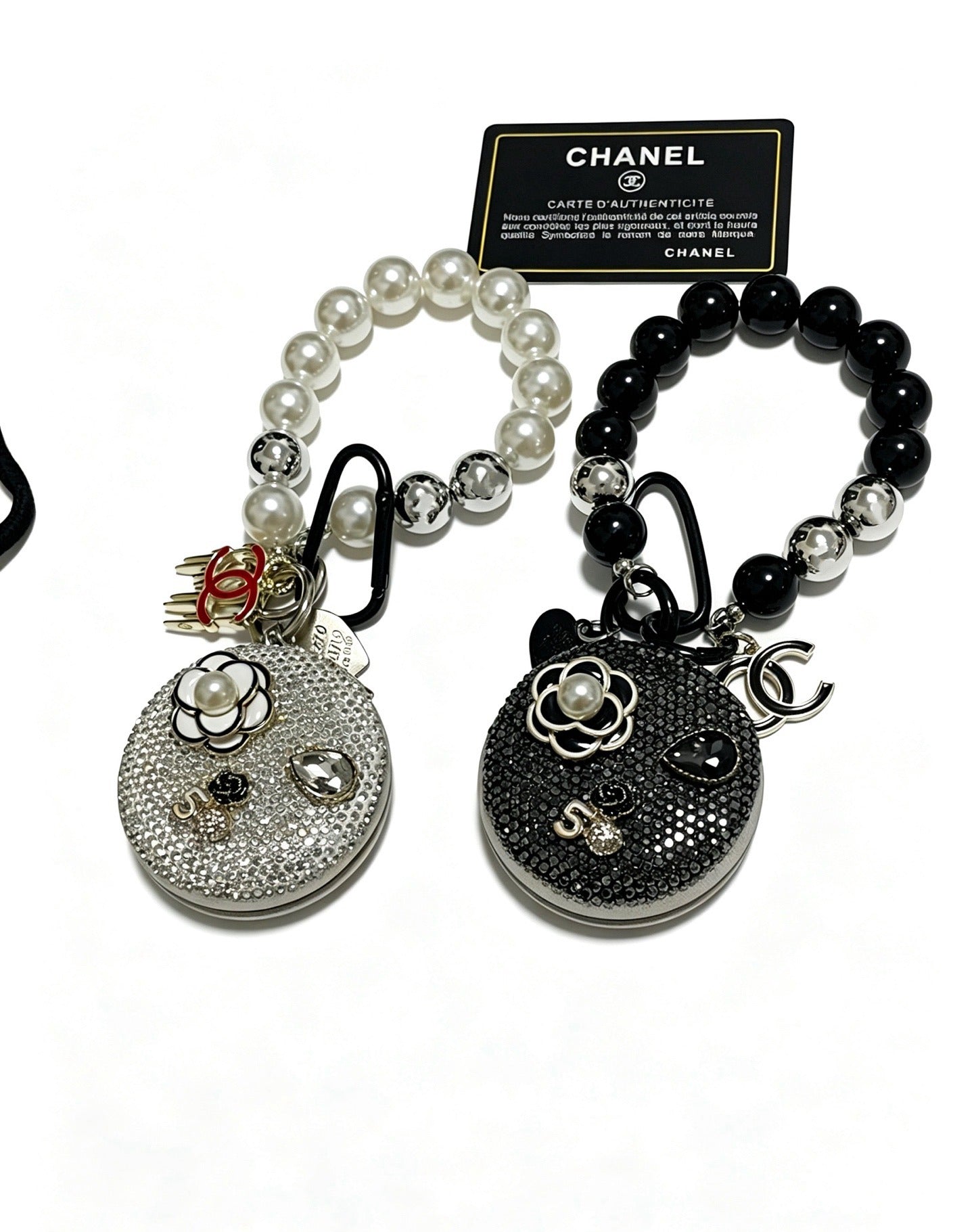 Chanel Vintage-Finish Keychain
