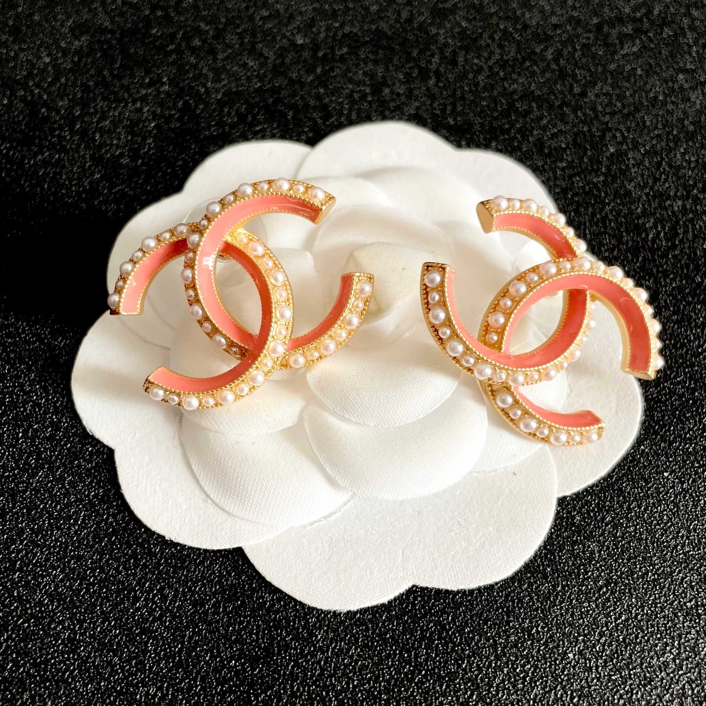 Chanel Pearl Earrings