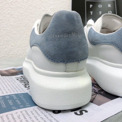 Alexander McQueen Lambskin Leather Logo Sneakers
