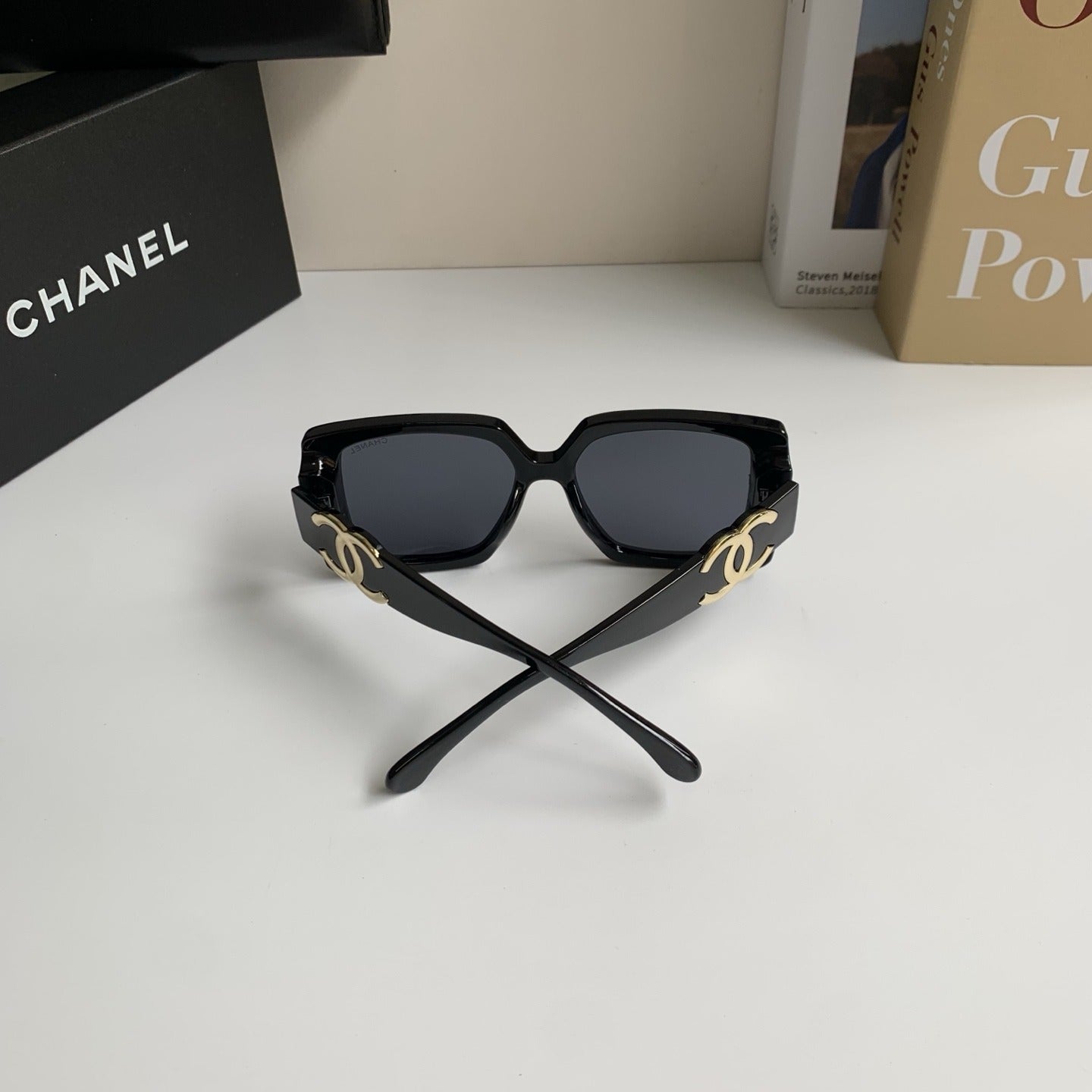 Chanel Logo Sunglasses