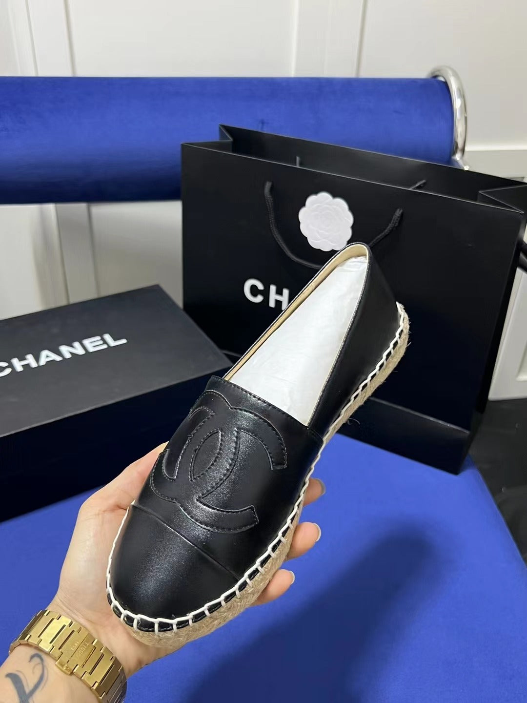 Chanel Canvas Shoes