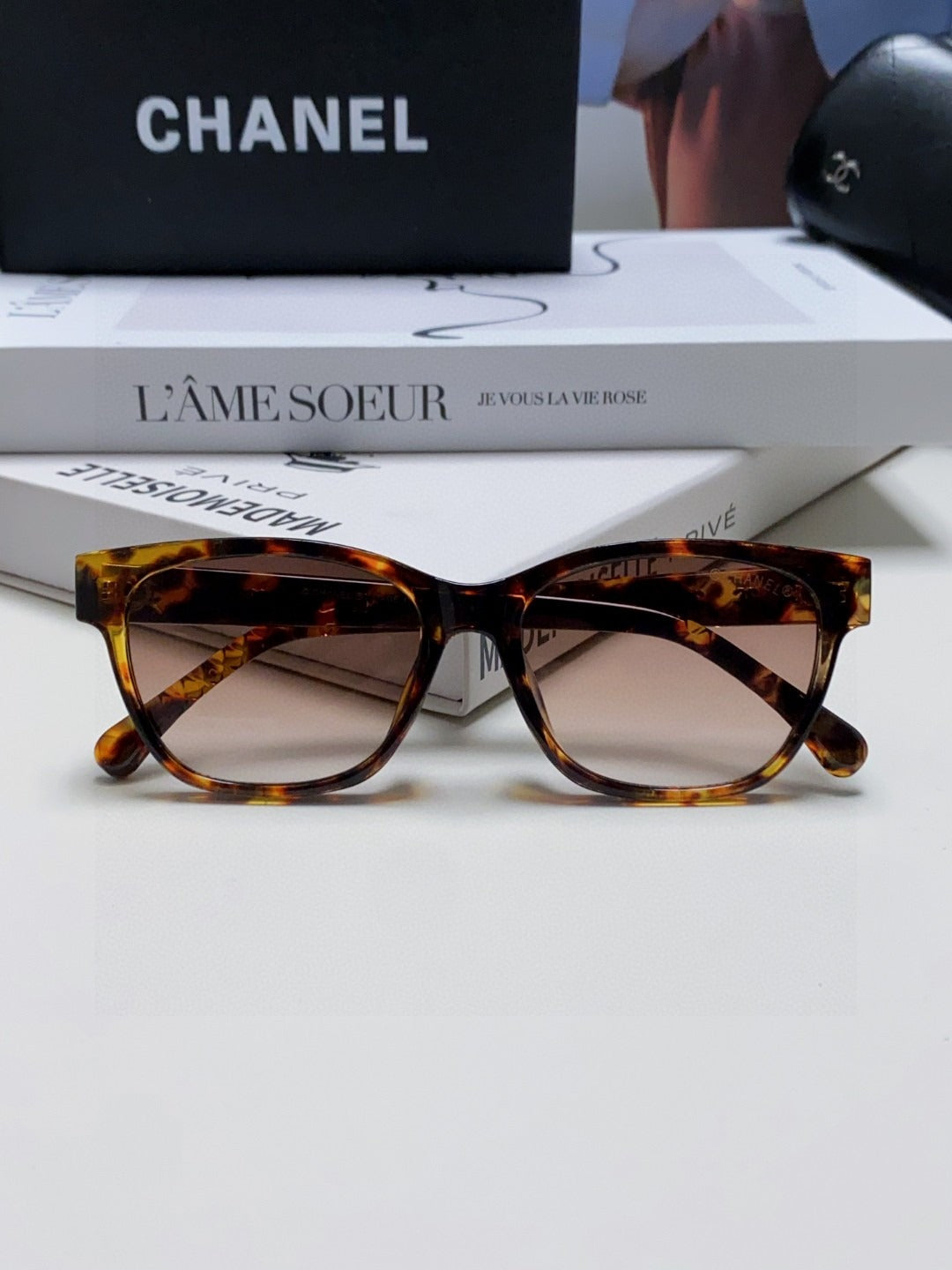 Chanel Logo Sunglasses