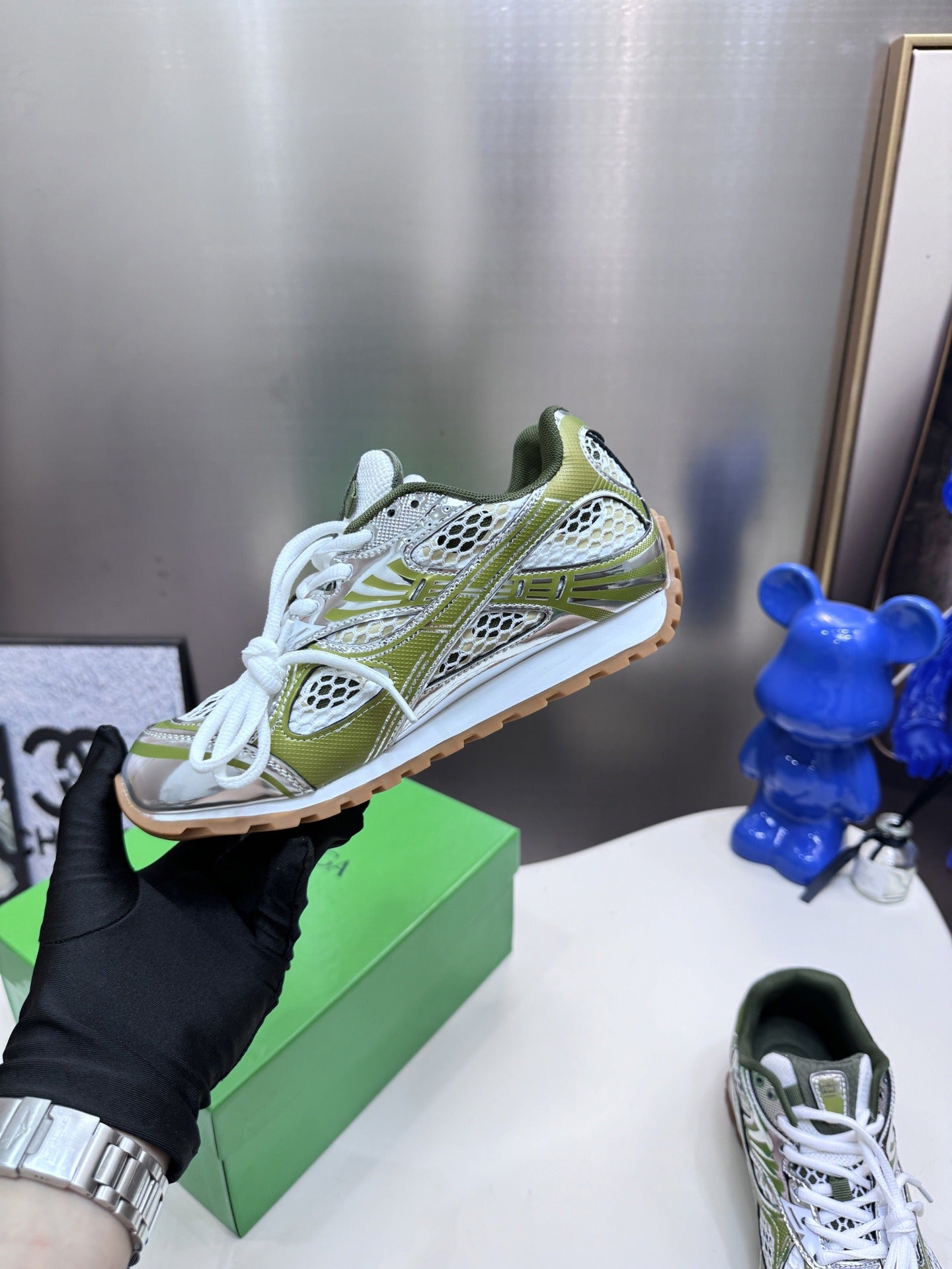 Bottega Veneta Colorblock Sneakers